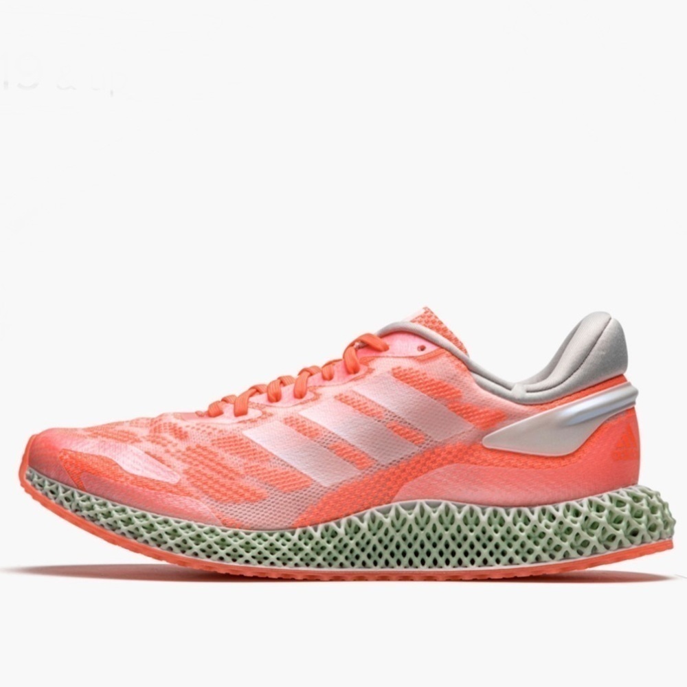 Adidas 4D RUN 1.0 Sneaker in Coral Size 8 - Picture 9 of 9